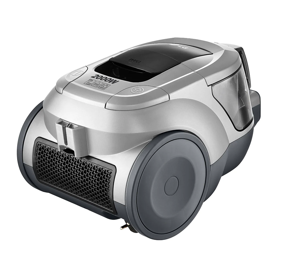 مكنسة كهربائية ال جي بدون كيس، 2000 وات، فضي - VC5420NHTS