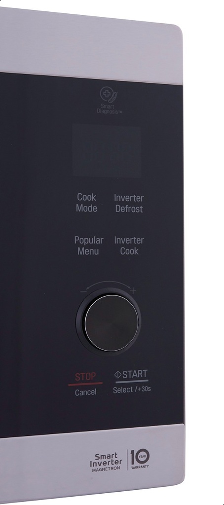 ميكروويف ال جي نيو شيف بالشواية، سعة 42 لتر، سيلفرMH8265CIS