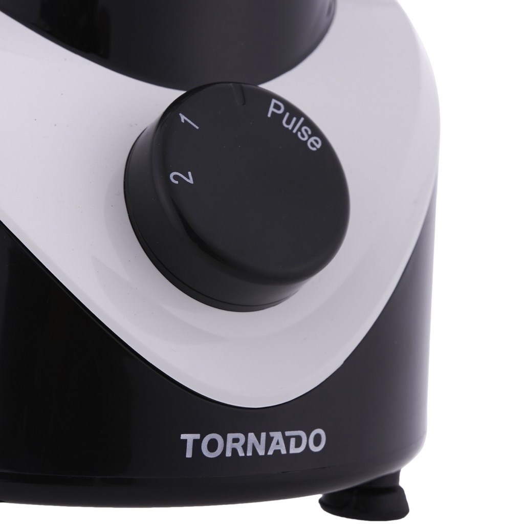 خلاط كهربائي تورنيدو 500 وات 1.5 لتر مطحنة أسود NBL500/1