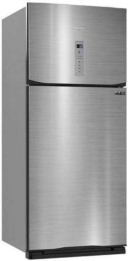 ثلاجة تورنيدو ديجيتال نوفروست 450 لتر استانلس غامق RF-580AT-DST