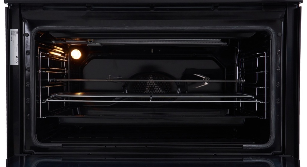 بيكو بوتجاز 5 شعلة - امان كامل - اسود 90 سم- مروحة تبريد – مروحة طهى - حوامل زهر 7721889262 1 قطعه