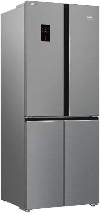 ثلاجة بيكو 450 لتر انفرتر ديجيتال 4 أبواب ستانلس موديل GNE480E20ZXPH