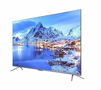 شاشة شارب 4K بدون فريم 55 بوصة أندرويد ريسيفر داخلي 4T-C55DL6EX