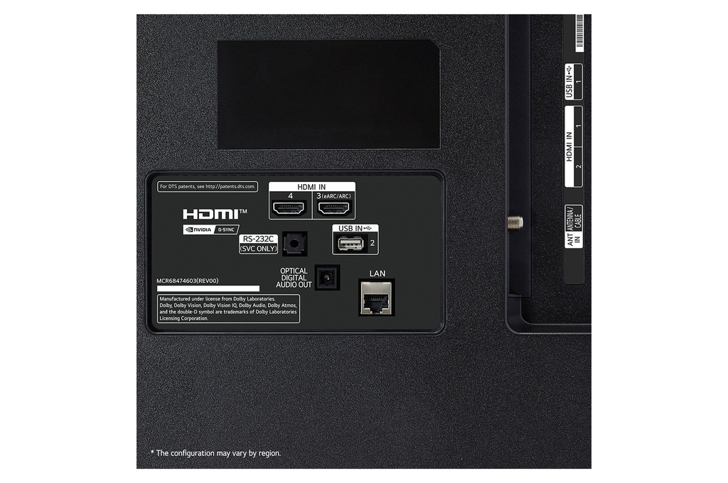 تلفزيون ال جي 55 بوصة سمارت OLED، بدقة 4K UHD، بريسيفر داخلي - OLED55B46LA