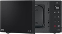 ميكروويف ال جي نيو شيف من غير شوايه، سعة 25 لتر، اسود