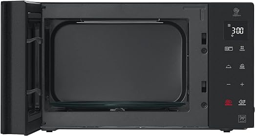 ميكروويف ال جي نيو شيف من غير شوايه، سعة 25 لتر، اسود