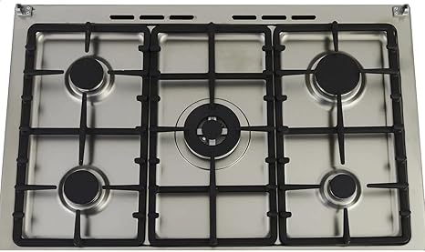 بوتاجاز كلاسيكا 90سم (5 شعله) مروحة تبريد + تايمر ديجيتال - حوامل زهر