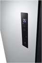 ثلاجة نوفروست ال جي بموتور انفرتر، 519 لتر، فضي - GCFB507PQAM