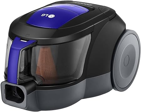 مكنسة كهربائية ال جي بدون كيس، 2000 وات، ازرق - VC5420NNTB