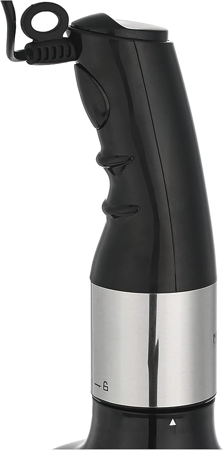 خلاط يدوي ميديا تك ستانلس ستيل 5 في 1 مع قطاعة من MT-HB14 - 700 وات، أسود