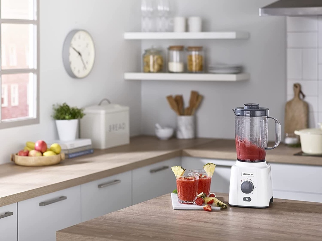 خلاط كينود 650 وات 2 مطحنه و 2 دورق موديل BLP41.H0WH