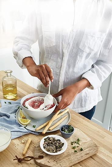 محضر الطعام من كينوود بقوة 750 وات، متعدد الوظائف مع 3 حلقات قابلة للتبديل وخلاط وماكينة للعجين، موديل FDP03، لون أبيض، ضمان دولي، 750.0 واط، FDP303.COWH