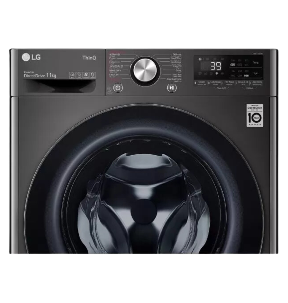 غساله ال جي 11ك انفرتر فيفاتشي اسود F4Y9EWG2ZV