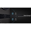 غسالة ملابس اوتوماتيك ال جي ووش تاور تحميل امامي، 21 كجم، موتور انفرتر، اسود - FWT2116BS