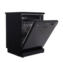 غسالة اطباق بوش سيريز 2، سعة 12 فرد، اسود - SMS25AB00V