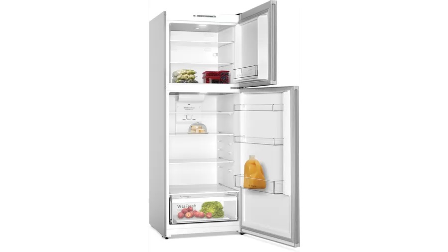 ثلاجة بوش نوفروست لون اينوكس KDN55NL2E8