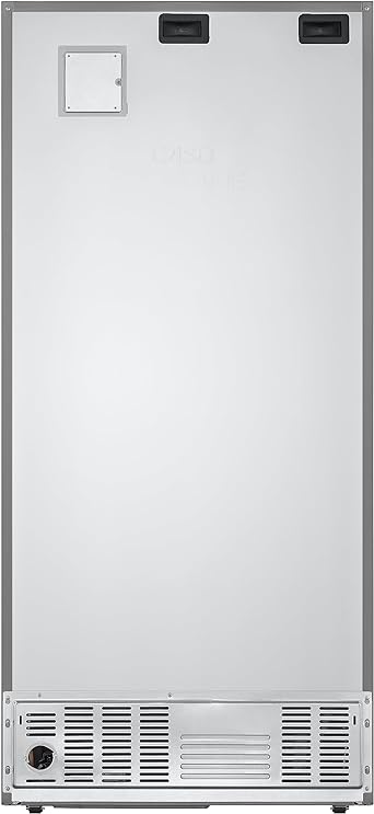 ثلاجة ال جي بسعة 588 لترًا وعرض 84 سم مع محرك مزود بمحول ذكي بلون رمادي لامع