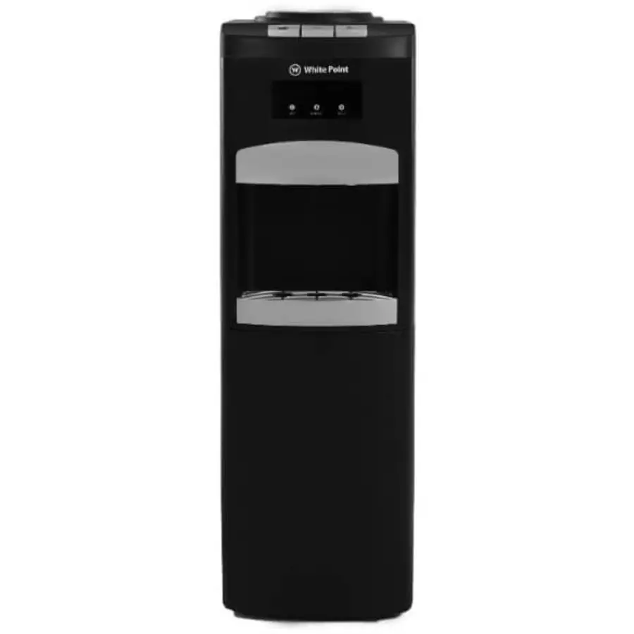 White Point Top Load Water Dispenser, 3 Faucets, Black - WPWD01FB