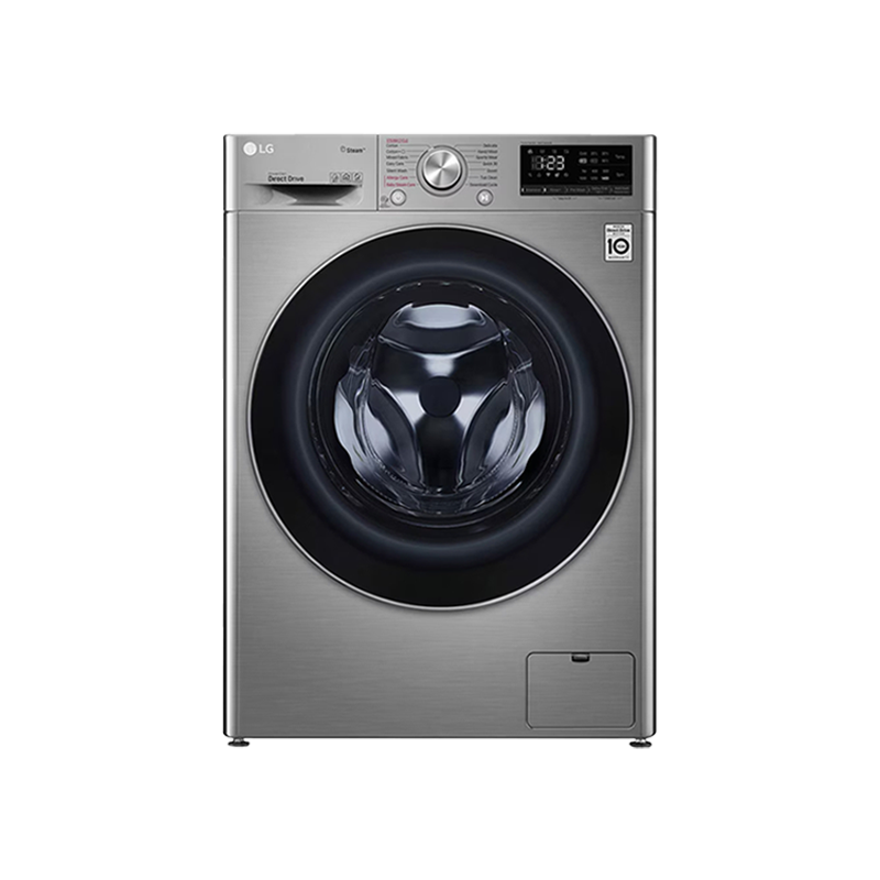 LG Vivace Front Load Automatic Washing Machine, 9 KG, Silver- F4R5VYG2T