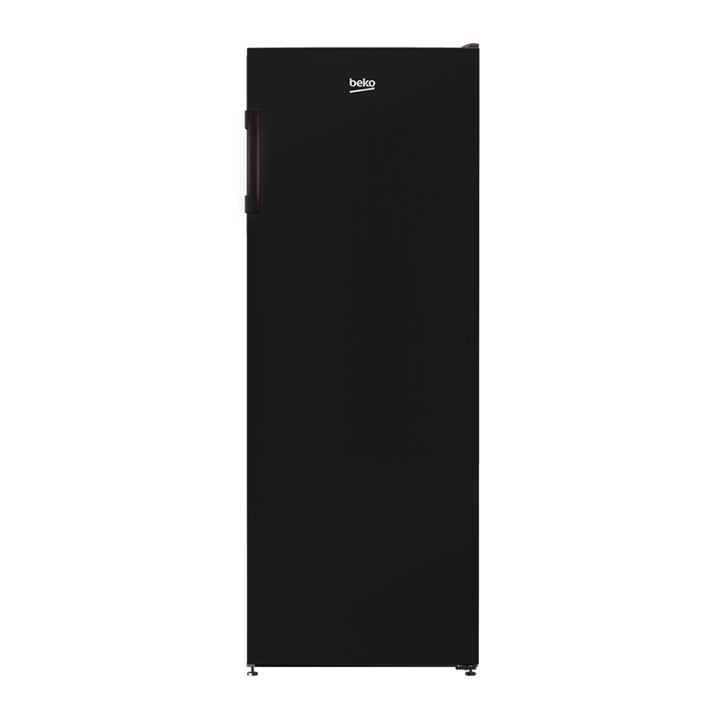 Beko Up Right Freezer - 168 Litres - 5 Drawers - Top LED Indicator - Fast Freeze - Black - RFNM200E20B