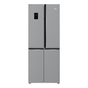 Beko Side By Side, Digital Bottom Freezer Refrigerator, (No-frost, 480 L, 515 kW, GNE480E20ZXPH, Silver)