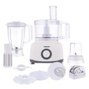 Touch El Zenouki Food Processor, 1000 Watt, White - 40510