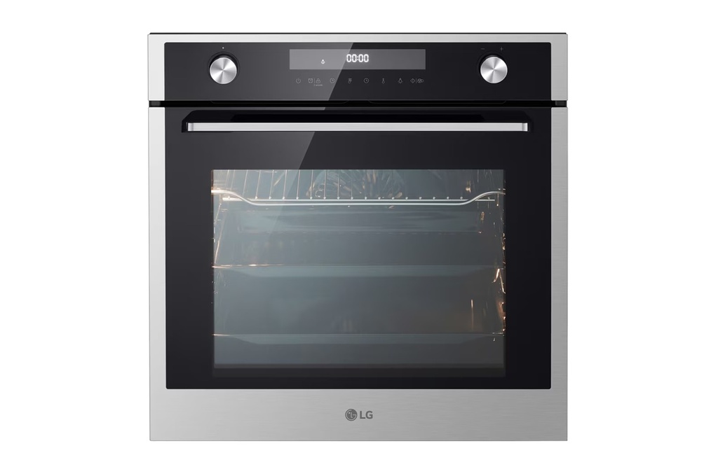 LG Built-in Electric Oven, 60cm, 72L, Black and Silver - WSEZM7225S2.CSTZEEC