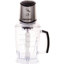 Mediatech Chopper, 2 Liters, 800 Watt, Black and Silver - MT-CR50