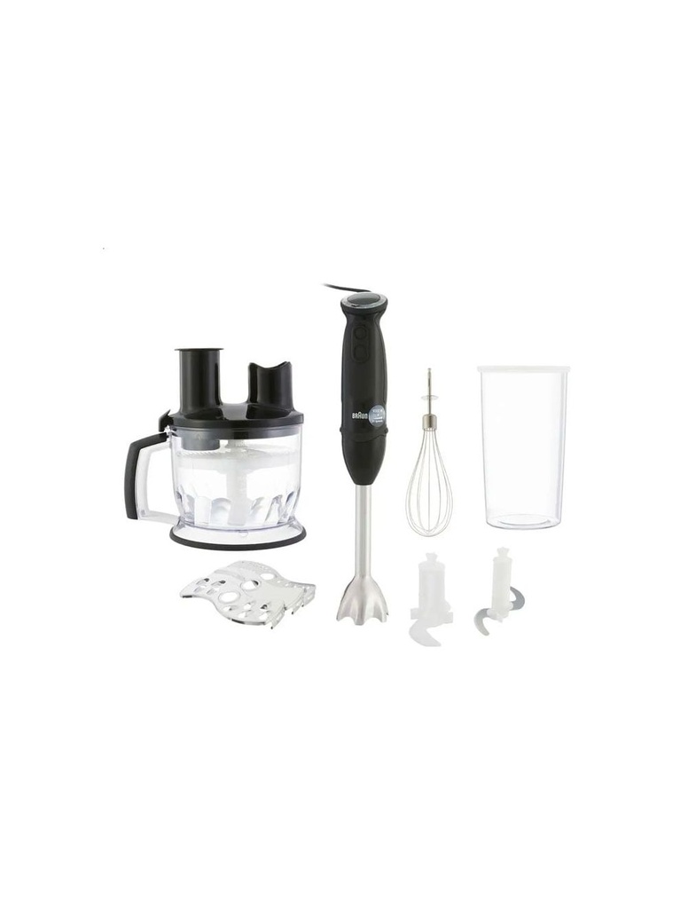 Braun Hand Blender 1000W Chopper 1.5L - Black - MQ5275BK