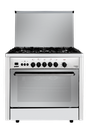 Fresh Professional Gas Cooker with Air Fryer 90 x 60 - 5 Burners Stainless Steel