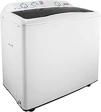 Fresh Half 10kg Twin Tub Washing Machine, 3 Nozzles, Jumbo Capacity, Stainless Steel Drum