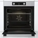  Gorenje Built-in Electric Oven with Grill, Multifunctional, 60cm, 77L, Black and Silver - BO6737E02X