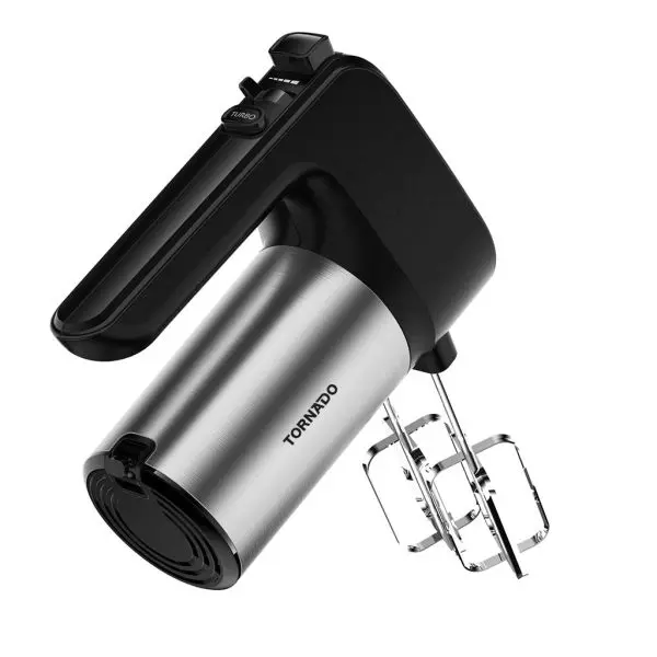Tornado 300W Egg Beater, 6 Speeds, Turbo Speed, Black THM-300WL