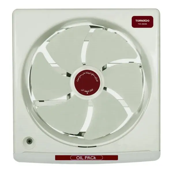 شفاط مطبخ تورنيدو معدن، 20 سم، كريمي - TVH-20CM