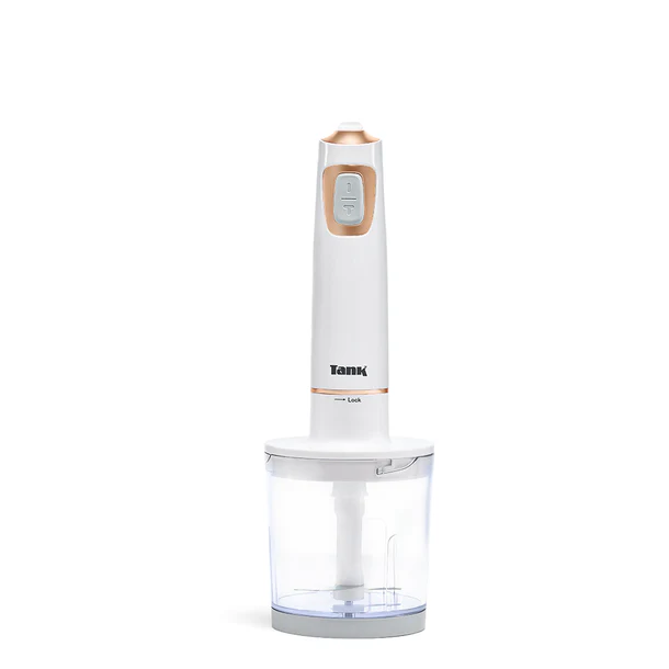 Tank 600W Hand Blender, White/Rose Gold, CM-6003-1