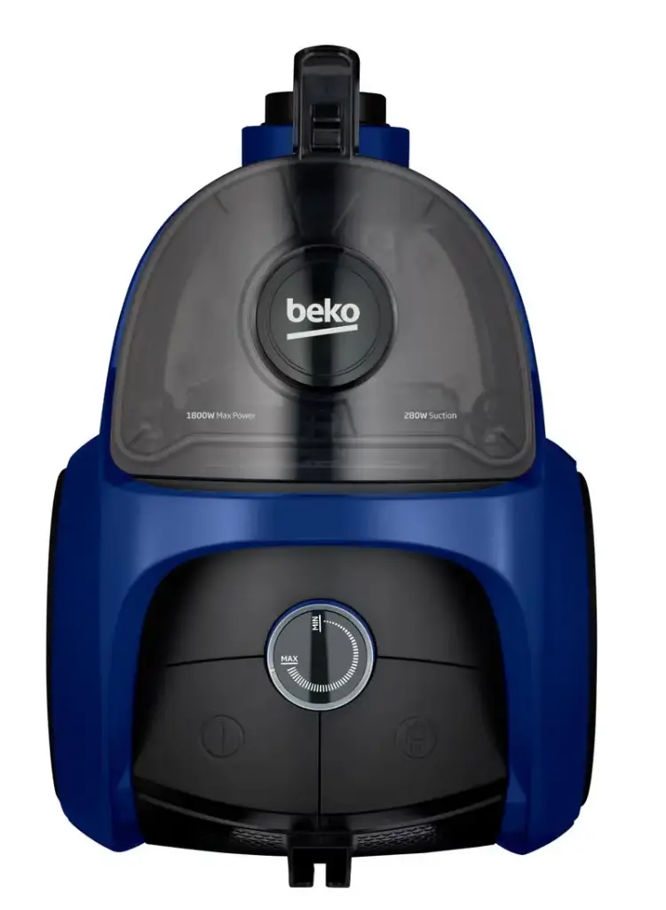 Beko 1800W Bagless Vacuum Cleaner, Blue x Black, VCO 64320 WD