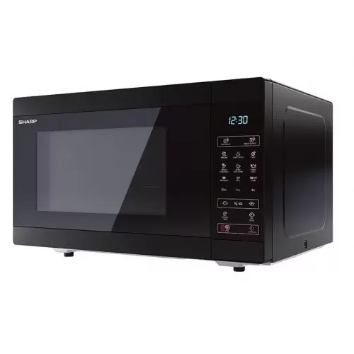 ميكروويف شارب شواية 25 لتر ديجيتال 900 وات 8 قوائم و11مستوى طاقة أسودR-250MGR-BK2
