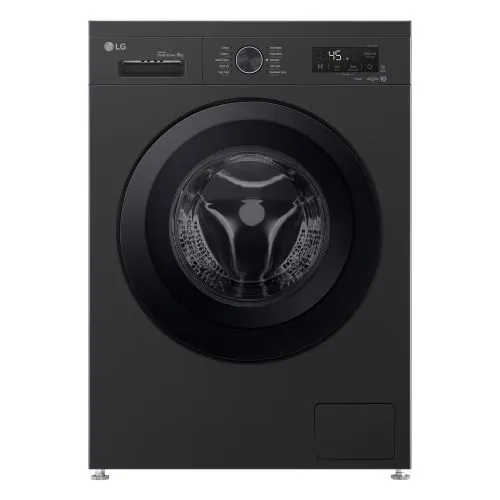  غسالة ال جى  8 كجم باب أمامي 1400 لفة (أسود داكن) F4Y2TYGYZ