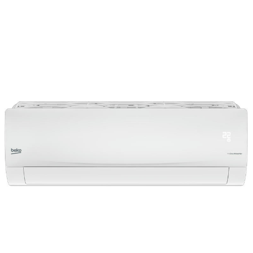 Beko BIHT1241X Split Air Conditioner, Inverter Motor, 1.5 HP, Cooling and Heating - White