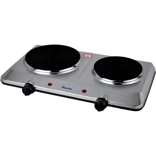 مسطح اى هوم 3 شعله أستانلس ستيل غاز طبيعي