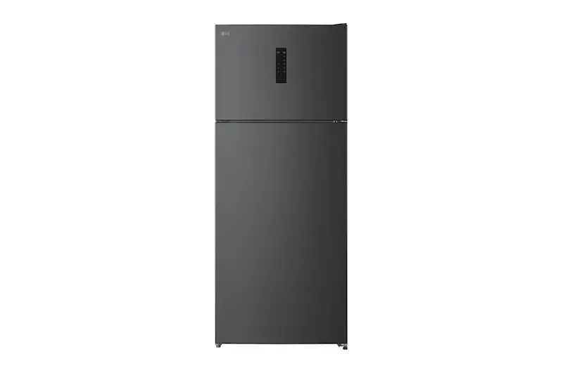 LG Top Freezer Refrigerator, 523 Liters, Black, GTF522PSAN