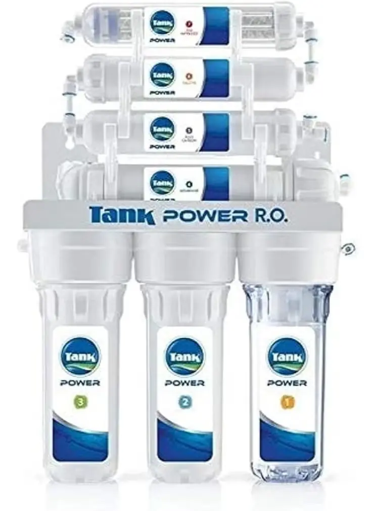 فلتر مياه تانك 7 مراحل ابيض Tank Power 7s 
