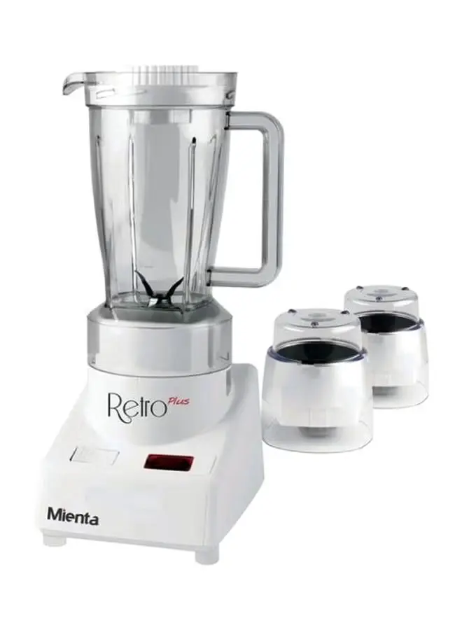 Mienta BL-721 Blender with Grater and Grinder, White, Mienta, 500 kW