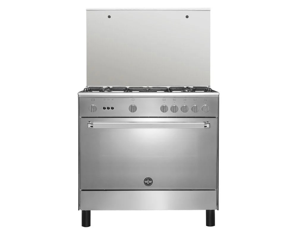 LA GERMANIA Freestanding Cooker 90 x 60 - 5 Gas Burners Stainless 9C10GUB1X4AWW