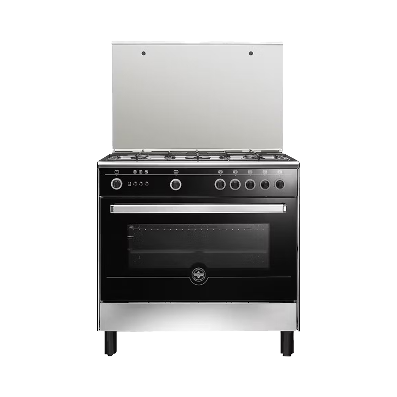 LA GERMANIA Cooker 90 x 60 - 5 Gas Burners Stainless x Black 9N10GUB1X4AWW