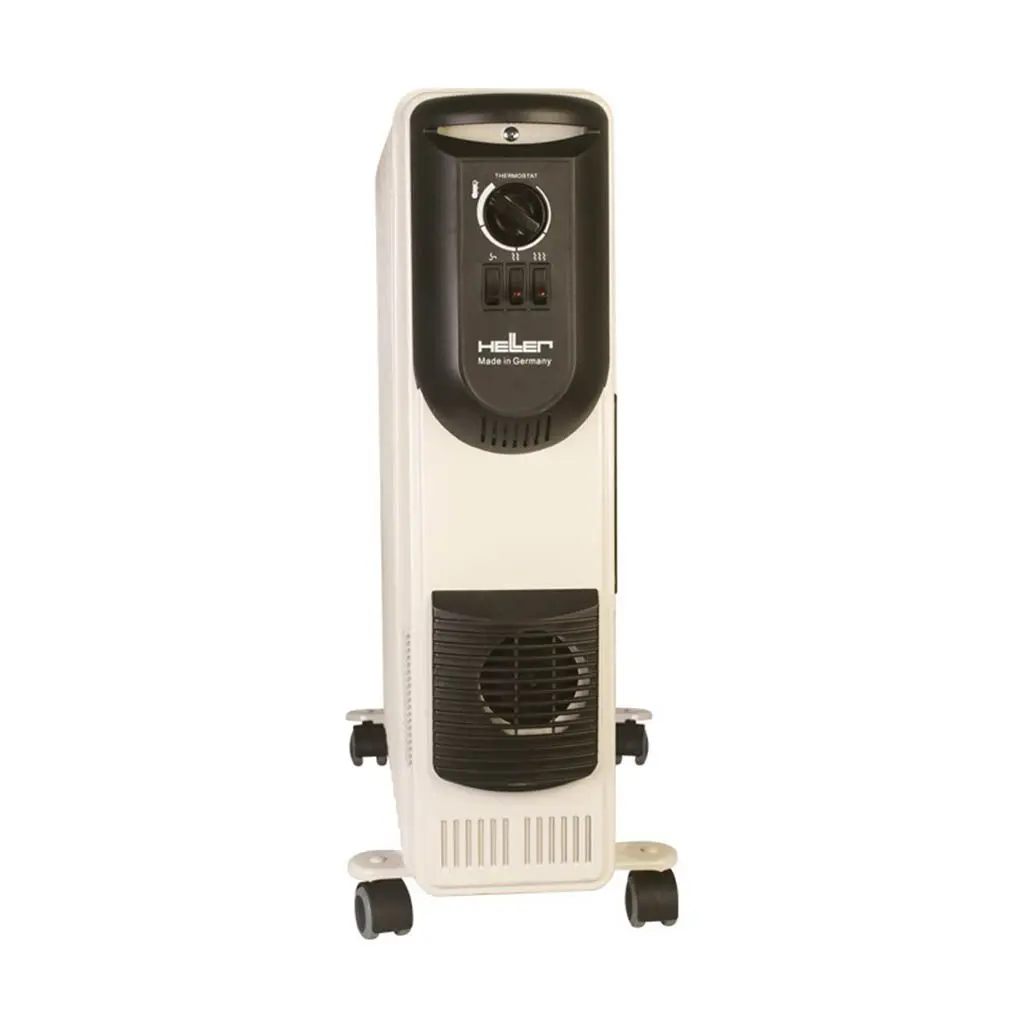 دفايه زيت هيلير 11 ريشه 2000 وات -مروحه