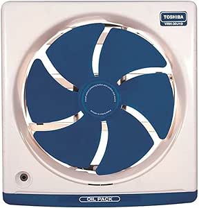 Toshiba VRH30J10 Kitchen Ventilating Fan-Blue, 30cm - 35 × 35 cm
