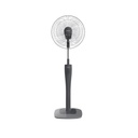 TORNADO Stand Fan 16 Inch 4 Blades Grey Or Maroon TSF-74