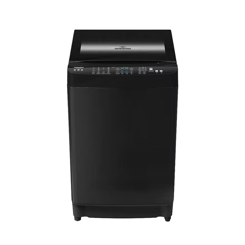 غسالة ملابس تورنيدو 15 كجم DDM انفرتر بطلمبة سيلفر غامق TWT-TLD15RDS