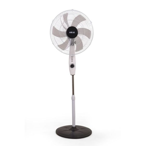 Akai 18-inch pedestal fan with 5 standard blades